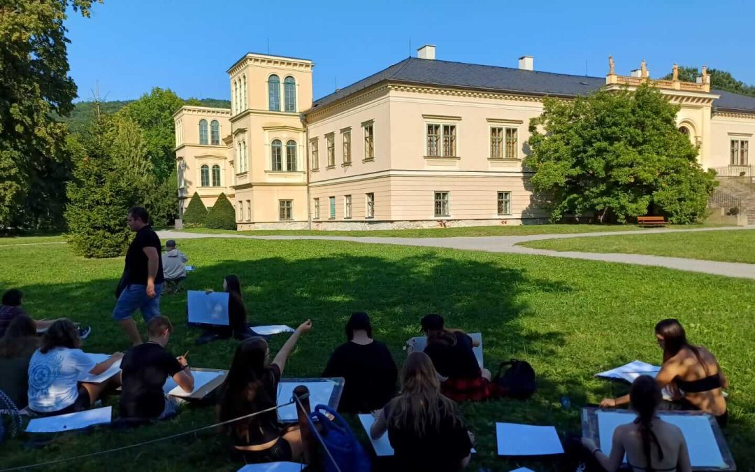 Po stopách Josefa Mánesa – plenér v Čechách pod Kosířem